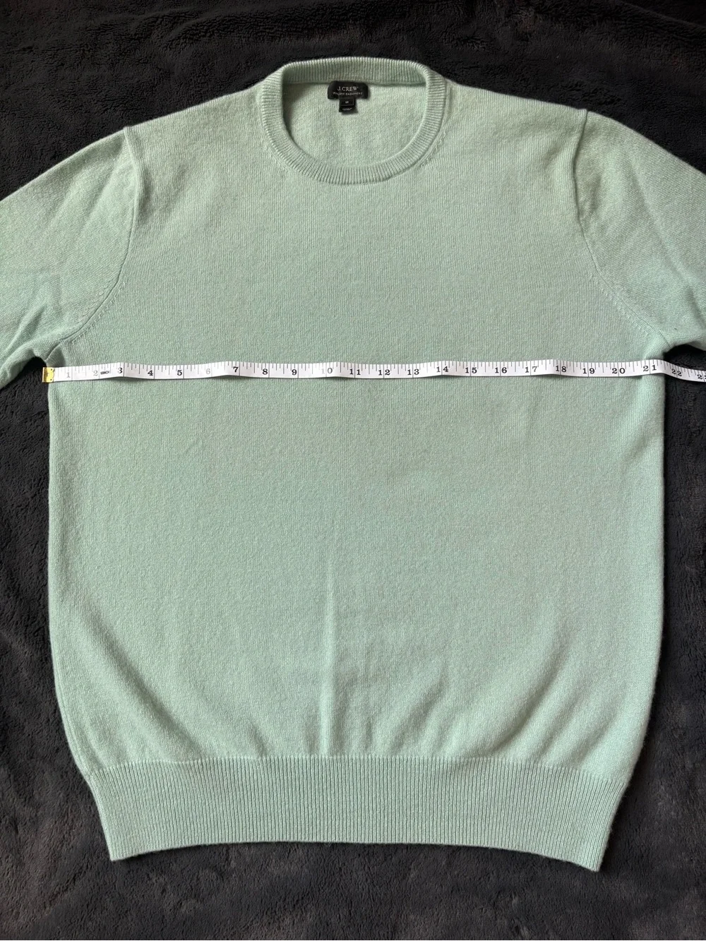 Italian Cashmere Mint Green Sweater by JCrew Size  Medium